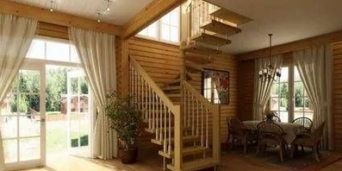 Unutrašnjost dacha iznutra + fotografija ekonomske klase